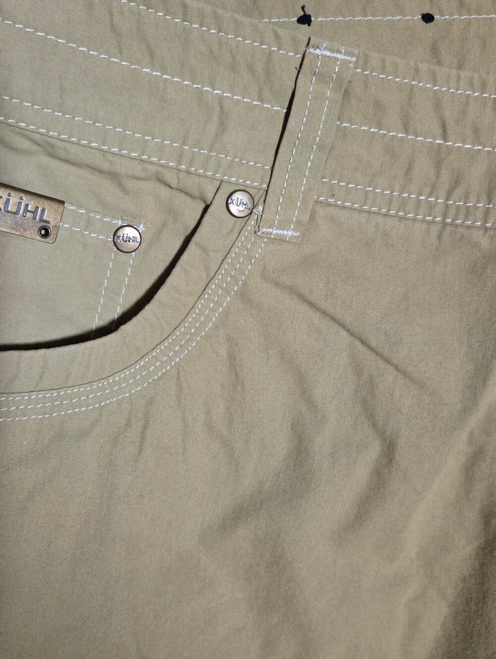 Kuhl Mens Revolvr Outdoor Hiking Performance Khaki Tan Pants Sixe 40x32 - Picture 3 of 6